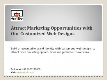 Professional eCommerce Web Design Services | SunTec India