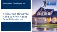 4 Important Things You Need to Know About Foundation Repair-converted PowerPoint PPT Presentation