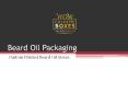Beard Oil Packaging PowerPoint PPT Presentation