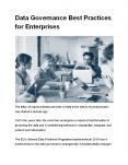 Data Governance Best Practices for Enterprises PowerPoint PPT Presentation