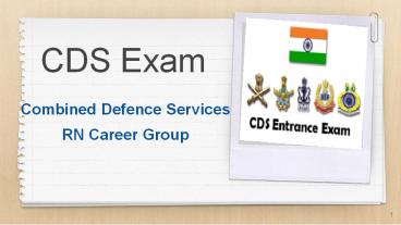 Everything You Need To Know About CDS Exam