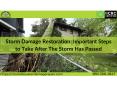 Storm Damage Restoration: Important Steps to Take After the Storm Has Passed PowerPoint PPT Presentation