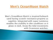 Men's OceanMoon Watch