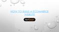 How to build a ecommere website PowerPoint PPT Presentation