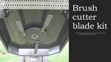 Brush cutter Blade kit | Ground Shark GSS72 Blades | Ford Distributing