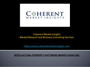 INTELLECTUAL PROPERTY SOFTWARE MARKET ANALYSIS