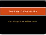 AN AUTOMATED FULFILLMENT CENTER IS A KEY TO EXPANSION