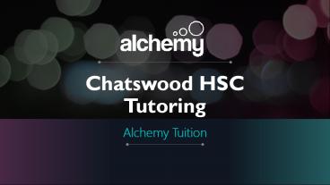 Chatswood HSC Tutoring
