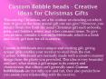 Custom Bobble heads - Creative Ideas for Christmas Gifts PowerPoint PPT Presentation