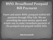 BSNL Broadband Postpaid Bill Payment