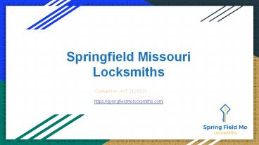 Springfield Missouri Locksmith