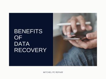 PPT – Data Recovery PowerPoint presentation | free to download - id ...