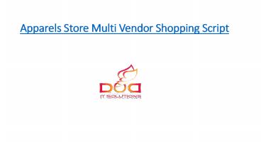 Apparels Store Multi Vendor Script - DOD IT SOLUTIONS