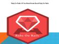 Ruby on Rails all you need know about ruby on rails PowerPoint PPT Presentation