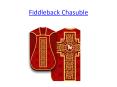 Fiddleback chasuble (2) PowerPoint PPT Presentation