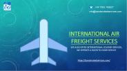 International Air Freight Services