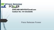 Press Release Distribution Service United Arab Emirates
