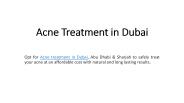 Acne Treatment in Dubai