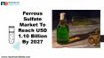 Ferrous Sulfate Market Size, Industry Analysis, Cost Structures and Opportunities to 2027