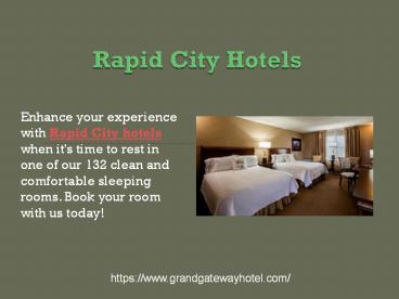 Rapid City Hotels (1)