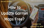 How to Update Garmin GPS Maps Free?