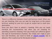 Benefits of Choosing Airport transfer Service