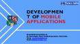 Development of Mobile Applications- Tutors India PowerPoint PPT Presentation
