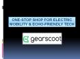 Electric Scooter and Bikes | GearScoot (1)
