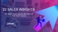 22 Sales Insights to take your sales tactics to the next level PowerPoint PPT Presentation