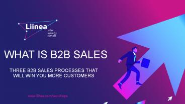 What is B2B sales?