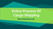 Entire Process Of Cargo Shipping