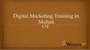 Digital Marketing Training Institute In Chandigarh