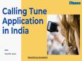 Calling Tune Application in India PowerPoint PPT Presentation