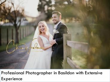 Professional Photographer in Basildon with Extensive Experience