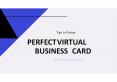 Tips to Design The Perfect Virtual Business Card PowerPoint PPT Presentation