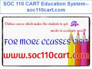 SOC 110 CART Education System--soc110cart.com