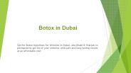Botox in Dubai