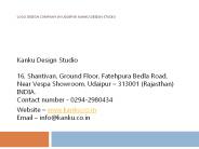 Logo Design Company in Udaipur Kanku Design Studio
