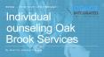 Bring Positivity in Your Life through Individual Counseling Oak Brook Services PowerPoint PPT Presentation