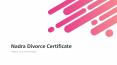 Get Nadra Divorce Certificate in Pakistan With Legal Procedure PowerPoint PPT Presentation