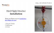 Bird Flight Diverter - Installation
