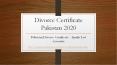 Get Pakistani Divorce Certificate For Divorced Spouses 2020 PowerPoint PPT Presentation