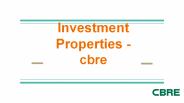 Investment Properties-CBRE