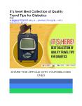Finest Travel Tips for Diabetics PowerPoint PPT Presentation