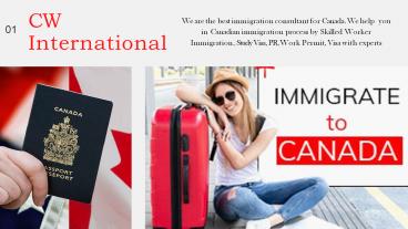 Canada Study Visa Consultants