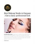 Best Makeup Studio in Gurgaon | Get a classy professional look PowerPoint PPT Presentation