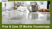 Pros & Cons Of Marble Countertops