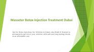 Masseter Botox Injection Treatment Dubai