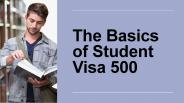 Student Visa 500  | Student Visa Subclass 500 Conditions