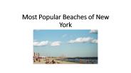 Popular Beaches of New York